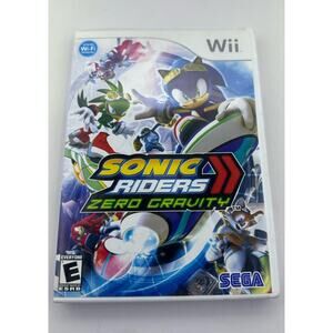 Sonic Riders: Zero Gravity Nintendo Wii, 2008 Game And Manual Tested Working